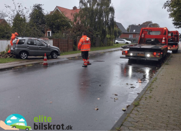 Nem bilskrotning proces hos Elitebilskrot i Klampenborg